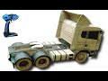 make RC SCANIA TRUCK | Amazing DIY from CARDBOARD