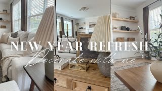 New Year Decorate with me | Decorating after Christmas