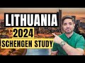 Lithuania student visa 2024 without ielts  lithuania study visa overall process from pakistan