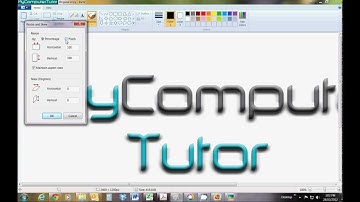 How to Reduce an Image Size using Windows 7 and Paint