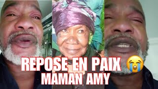 Koffi OLOMIDE pleure sa maman Amy, décédé aujourd’hui 03/10/20 à Paris #ReposeEnPaix