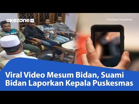 VIRAL VIDEO MESUM BIDAN DENGAN KEPALA PUSKESMAS, SUAMI BIDAN LAPOR KE POLISI