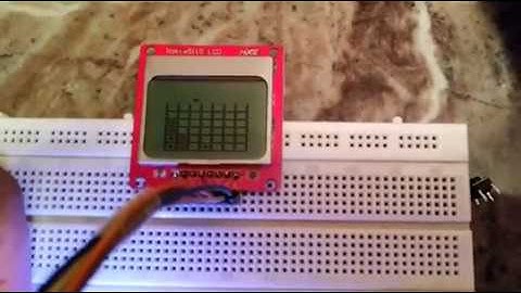 Connect 4 Game using Tiva C and NOKIA 5110 Screen