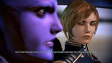 Mass Effect 3 Omega DLC walkthrough part 1 Gameplay let