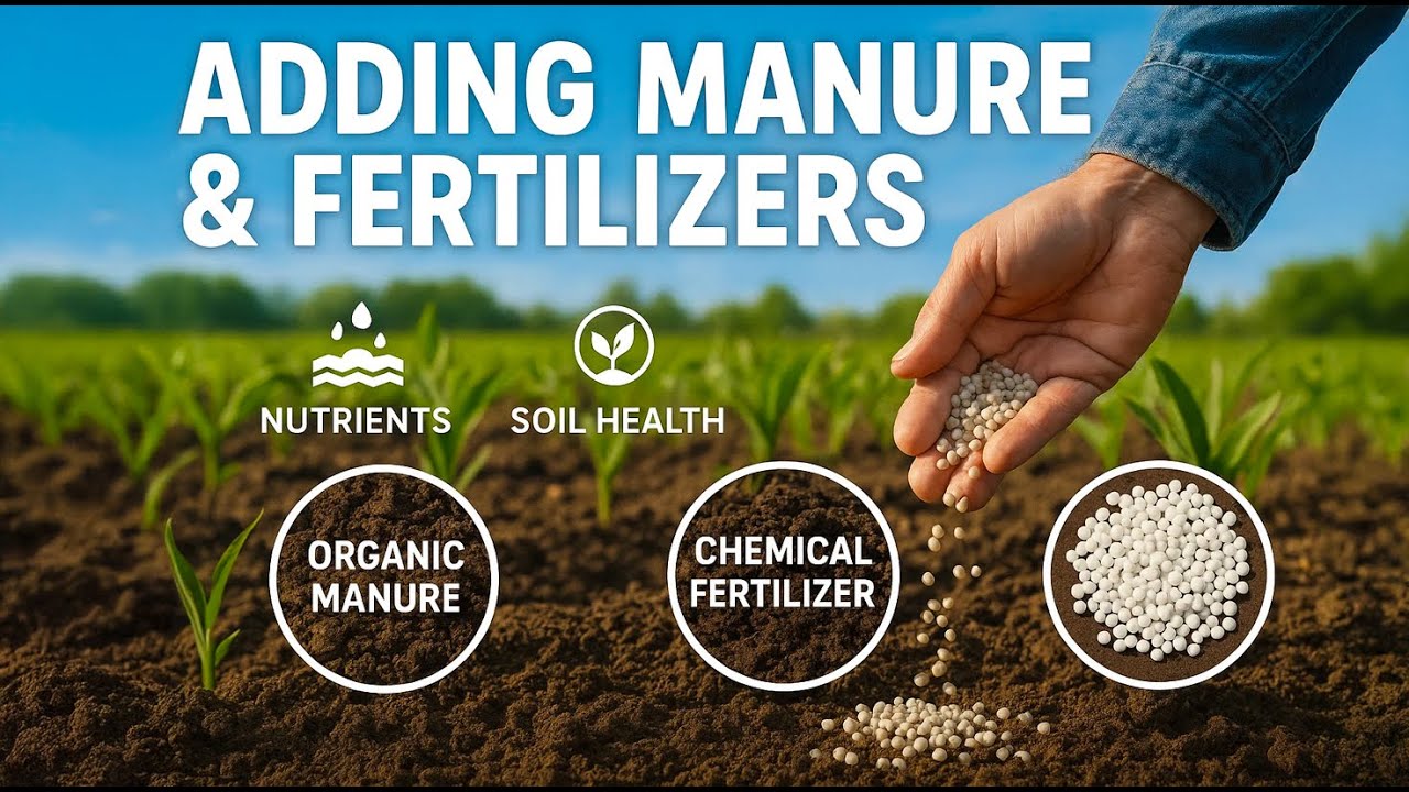 Adding Manure & Fertilizers | Boosting Crop Production Explained - YouTube