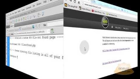 4  Establish htaccess and php ini for apache web site server configuration tutorial