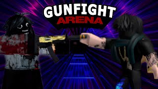 Roblox playing gunfight arena #102 (playing with user-666ii)