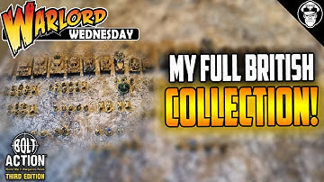 RULE BRITANNIA! My Full British Army Collection! | Bolt Action! 3rd Edition