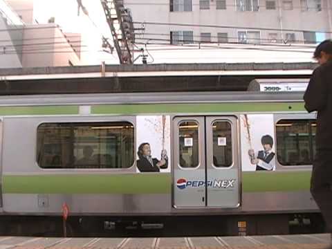 山手線、京浜東北線側面動画
