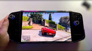 GTA V Grand Theft Auto 5 Lenovo Legion Go Gameplay at High Settings