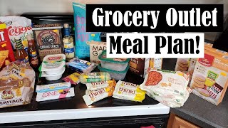 EATING FROM THE GROCERY OUTLET! || $83.91 GROCERY HAUL