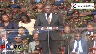 RIGGY G!! Listen to DP Gachagua's speech as he mourns General Francis Ogolla at Ulinzi Stadium!!