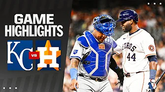 Royals vs. Astros Game Highlights (8/29/24) | MLB Highlights thumbnail