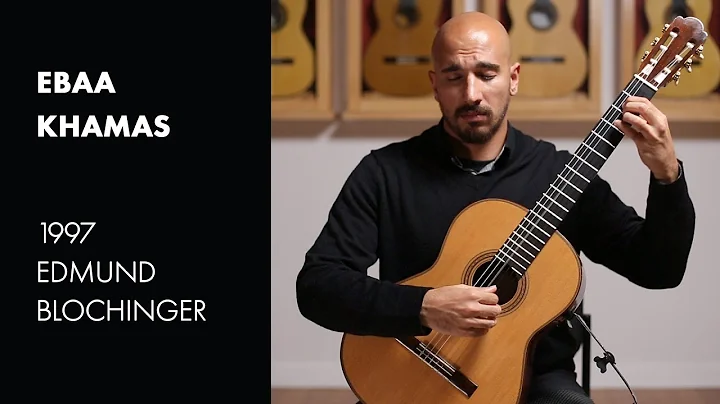 Weiss Prelude from Lute Suite No. 34 played by Eba...