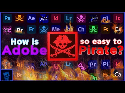 How is Adobe's Creative Cloud so easy to Pirate?
