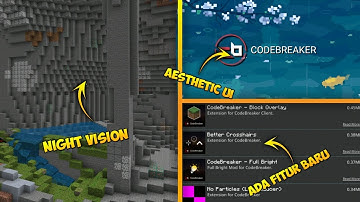 CodeBreaker Client V2!! Ada Fitur Baru Di Client Ini || Client/Optifine MCPE 1.18