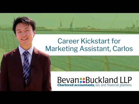 Career Kickstart For Marketing Assistant, Carlos Tseng