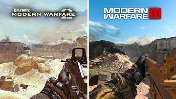 MW2 (2009) Vs MW3 (2023) - Afghan Map Comparison