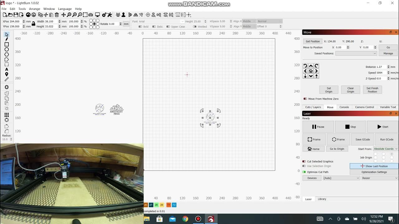 Fox Alien Reizer Initial Lightburn Setup YouTube