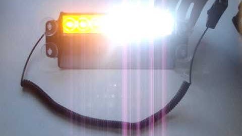 8 LED Strobe Flashing Deck Dash Warning Light Canada