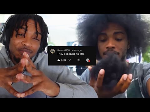 Jayshaun Reacts to His Boneless Afro Salon Experience - YouTube