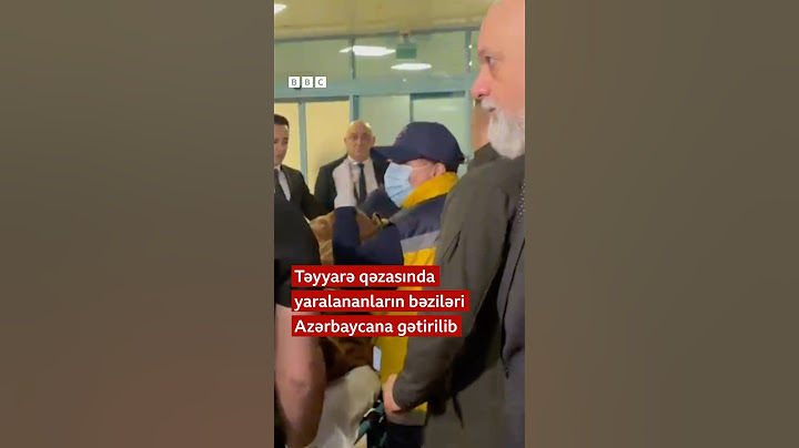 Təyyarə qəzasında yaralananların bəziləri Azərbaycana gətirilib