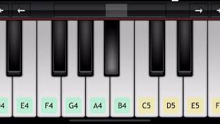 #2 تعليم عزف بيلا تشاو | على بيانو الجوال 🎹 screenshot 2