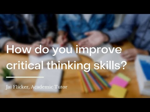 ⁣How do you improve critical thinking skills?