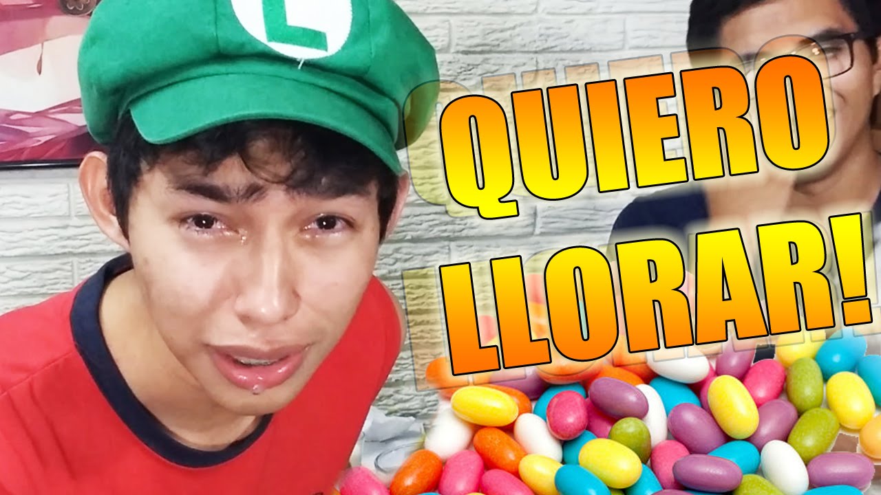 QUIERO LLORAR !! - Jelly Beans Challenge | Fernanfloo - YouTube