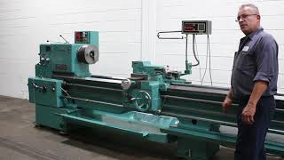 28"/37" x 160" TOS GAP-BED ENGINE LATHE