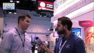 Nanolumens Interviewed Kyle Porter - Vp Marketing At Infocomm 2011 By Dooh.flv