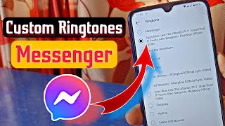 How To Apply Any Custom Ringtones On Messenger App 2023 screenshot 2