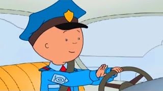 Funny Animated cartoon for Kids | Cartoon Caillou | Caillou the Policeman |