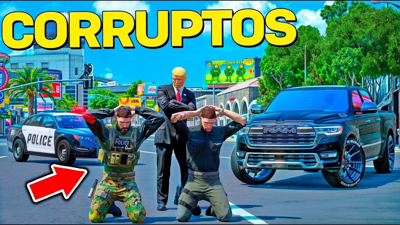 Eliminamos Policias Corruptos Por Orden De Trump Gta 5 Rp