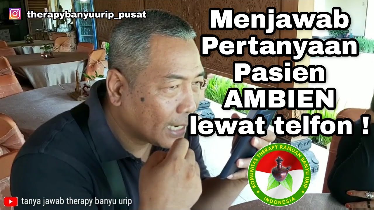 Cara Mengobati AMBIEN || tanya jawab therapy banyu urip 