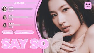 [AI COVER] How Would MiSaMo sing Say So (Japanese Version) by Doja Cat | MMUMMYS