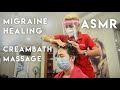 💆🏻‍♀️ ASMR Migraine Healing Creambath Massage