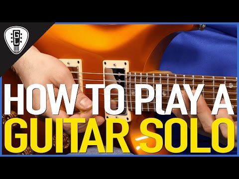 How To Play A Guitar Solo - Beginner Guitar Lesson