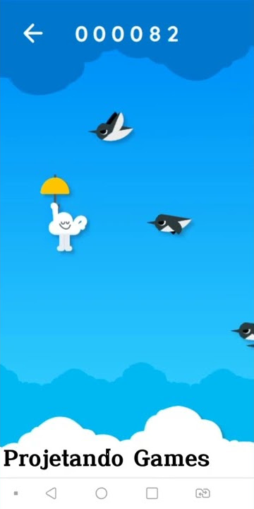 Esta Sem Internet? Então passe o Tempo com o Jogo Google da Nuvem Flap! -  Olha que Fácil Tutoriais 