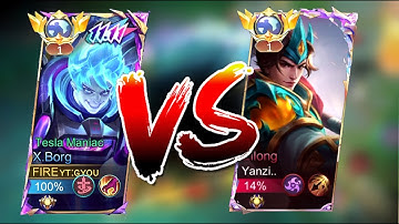 Against POWERFUL ZILONG | SOLO ranked XBORG 2024 MLBB pro Gameplay #054