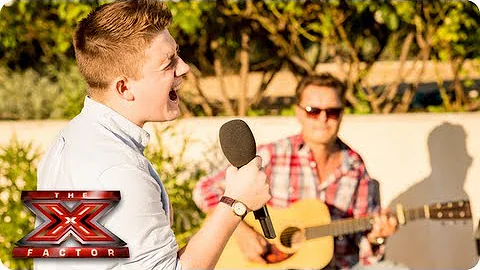 Nicholas McDonald sings If You're Not The One - Judges Houses -- The X Factor 2013