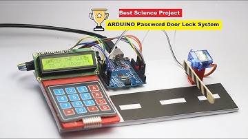 How to Make Password Gate Lock Arduino Project | New Arduino Projects