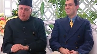 Rendezvous with Simi Garewal - Dr Farooq Abdullah & Omar Abdullah (1999)