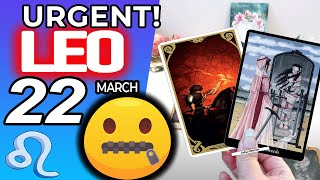 Leo ♌️ URGENT❗️ DON’T SAY ANYTHING TO ANYONE PLEASE🙏🏻🤐🤫 horoscope for today MARCH 22 2023 ♌️leo