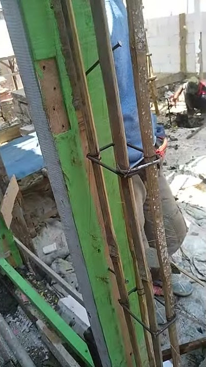 Aneh tapi ada ,,Bambu di buat ngecor,,