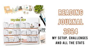 Reading Journal 2024 My Setup Challenges and All the Stats