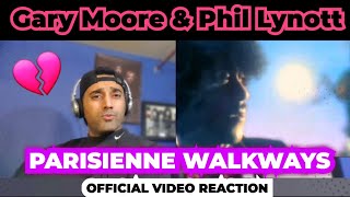 Gary Moore &amp; Phil Lynott - Parisienne Walkways - First Time Reaction !!