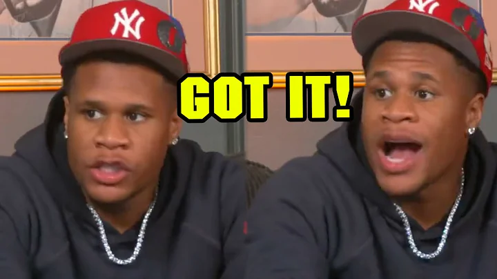 DEVIN HANEY SHUTS DOWN ANSWERS QUESTION "THE MAN T...