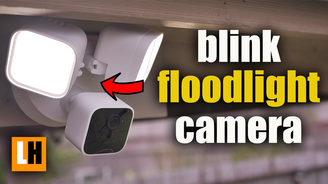Blink Wired Floodlight Camera - Smart Security Camera, 2600-Lumens