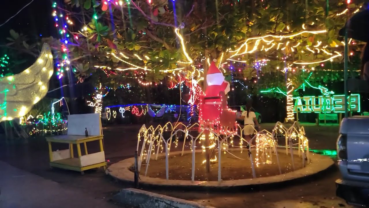 Bequia's Parliament Under Lights